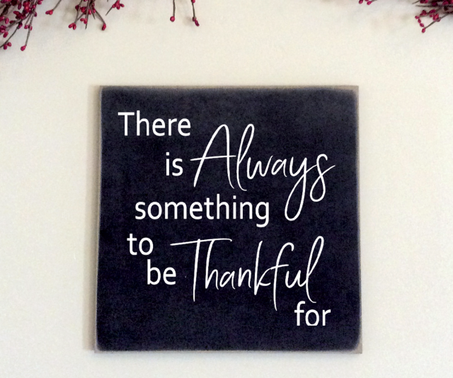12x12 There is always - Thankful